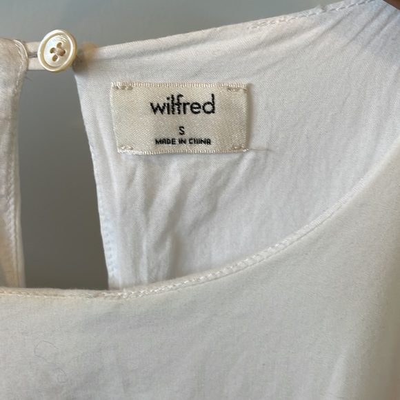 Wilfred size S white poplin sundress - Picture 2 of 5